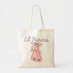 Bolsa Tote Calçados 1 da princesa balé de Lil