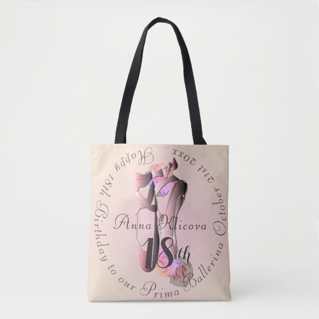 Bolsa Tote Calçados Ballerina Medallion Seu Evento (Frente)