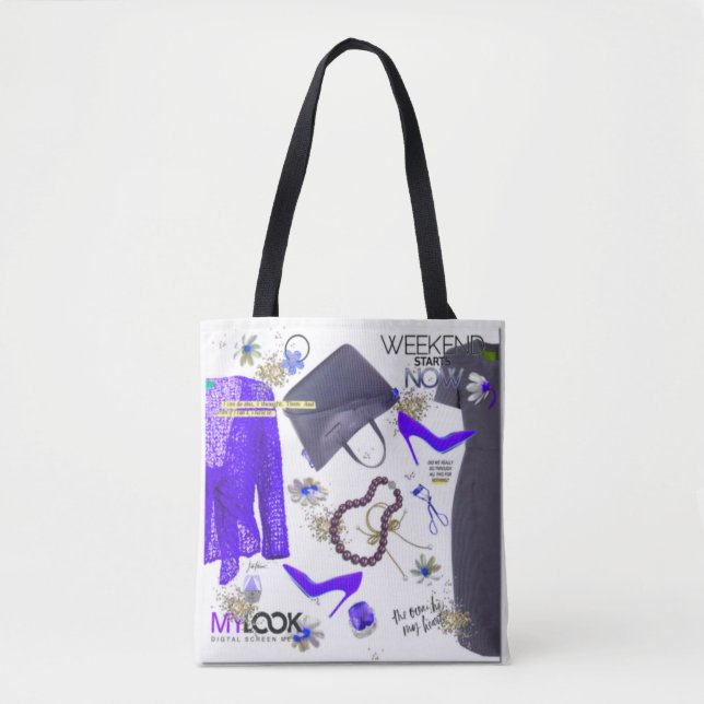 Bolsa Tote Calçados Casacos de joias vestidos Acessórios (Frente)