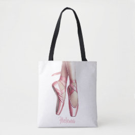Bolsa Tote Calçados de Balé Ballerina Personalizados