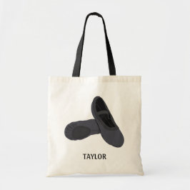 Bolsa Tote Calçados de Balé preto Slippers personalizados
