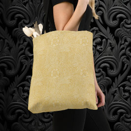 Bolsa Tote Calêndula por William Morris, Flores de Jardim Ant