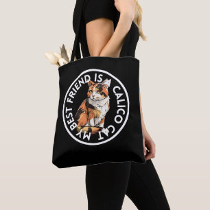 Bolsa Tote Calico Cat, o melhor amigo