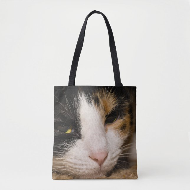Bolsa Tote Calico Face (Frente)