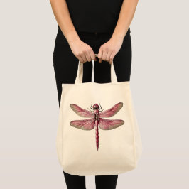 Bolsa Tote Calico Grocery, Ecologicamente Amigável, Dragonfly