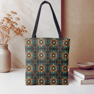 Bolsa Tote Calidoscópio da Meia-Noite