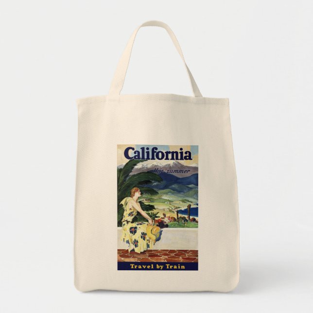 Bolsa Tote Califórnia Este Verão (Frente)