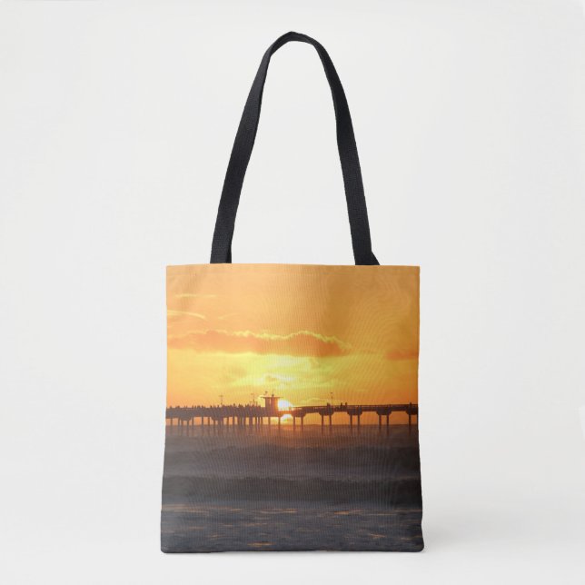 Bolsa Tote California Peer no Sunset (Frente)