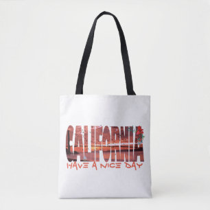 Bolsa Tote Califórnia - Tenha Um Bom Dia