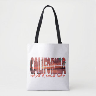 Bolsa Tote Califórnia - Tenha Um Bom Dia