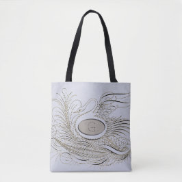 Bolsa Tote Caligrafia Flourish 2.0