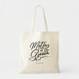Bolsa Tote Caligrafia Mãe do Noivo elegante