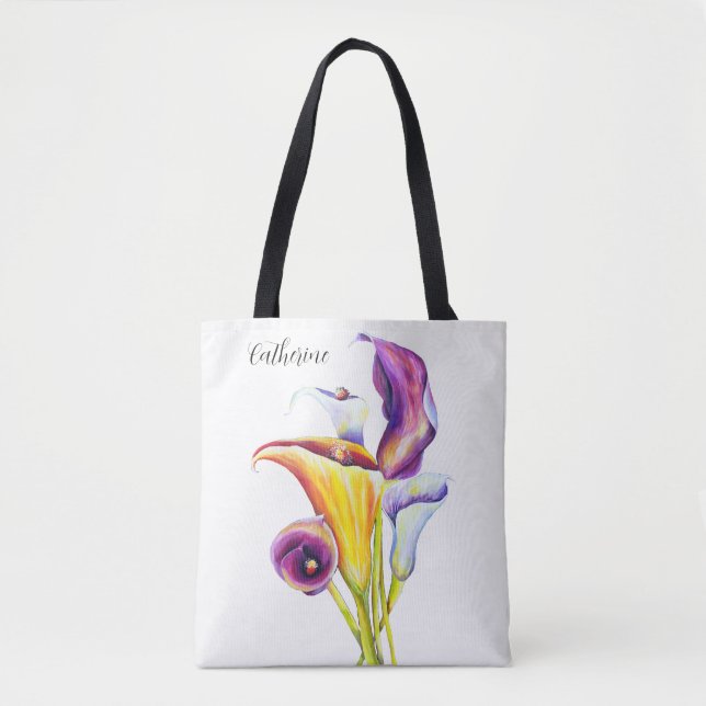 Bolsa Tote Calla Lillies (Frente)