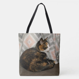 Bolsa Tote Callie Cat em Sofa