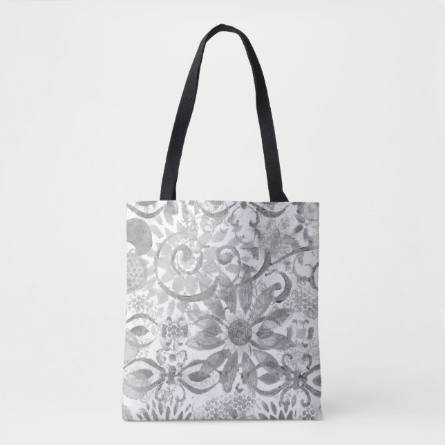 Bolsa Tote Camada em cima do abstrato da camada (Frente)