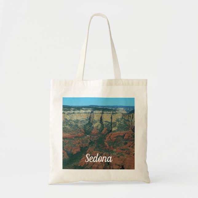 Bolsa Tote Camadas de Rochas Vermelhas na Arizona de Sedona (Frente)