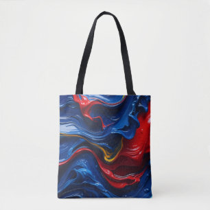 Bolsa Tote Camadas Sobre Camadas De Tinta