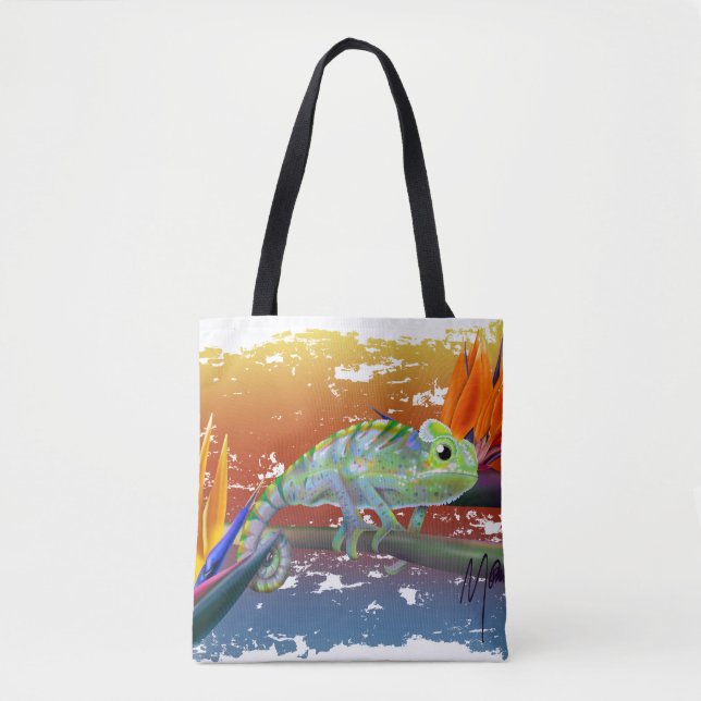 Bolsa Tote Camaleão  (Frente)