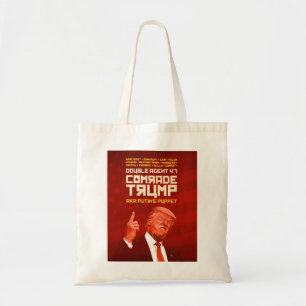 Bolsa Tote Camarada Trump: O agente duplo (Putin's Puppet)