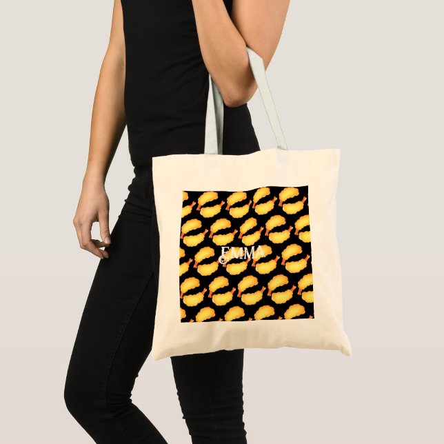 Bolsa Tote Camarão Fried (Frente (produto))