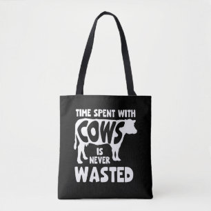 Bolsa Tote Camarão-Vaca Heifer Grazing Animal Farming