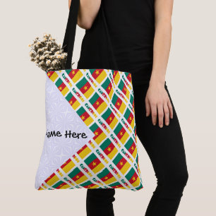 Bolsa Tote Camarões Bandeira Camarões Bandeira Maldita Person