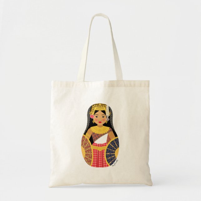 Bolsa Tote Camboja Matryoshka Bag (Frente)