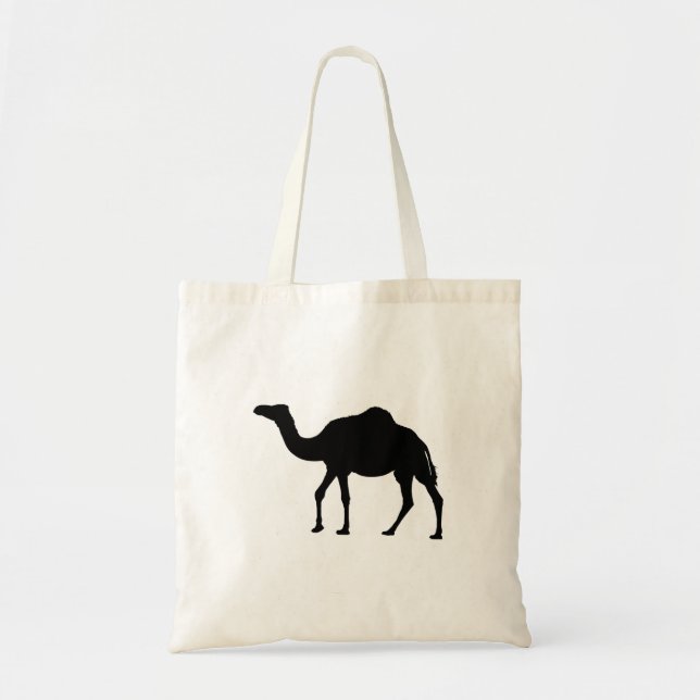 Bolsa Tote camel Silhouette (Frente)