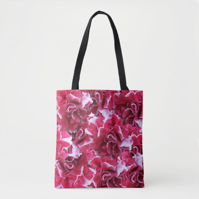 Bolsa Tote Camelot Red Floral (Frente)