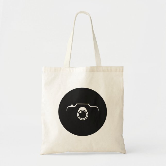 Bolsa Tote Câmera preta (Frente)
