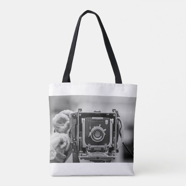 Bolsa Tote Câmera Vintage (Verso)