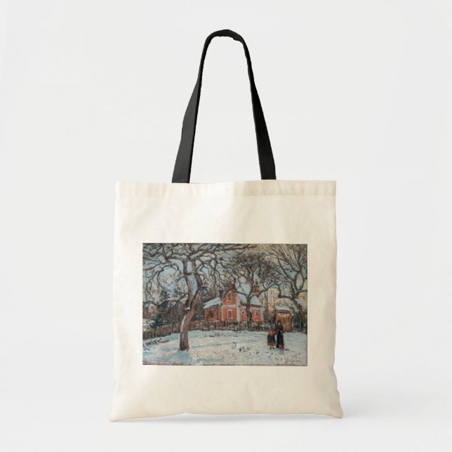 Bolsa Tote Camille Pissarro - Chataigniers a Louvecienne (Frente)