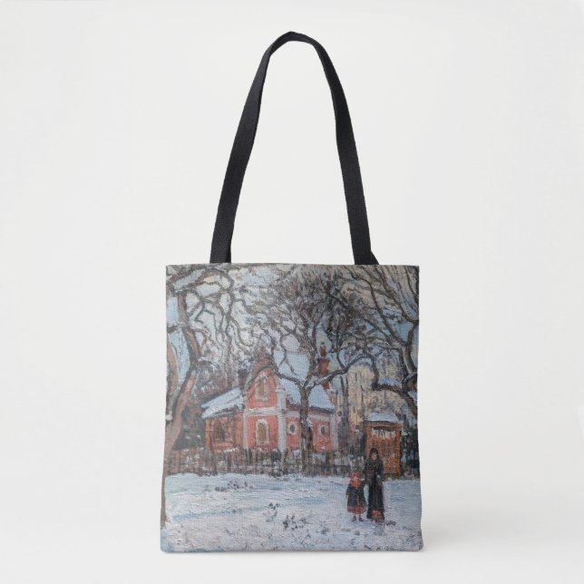 Bolsa Tote Camille Pissarro - Chataigniers a Louvecienne (Frente)