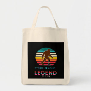 Bolsa Tote Caminhada Além da Lenda Sasquatch Amputado Vintage