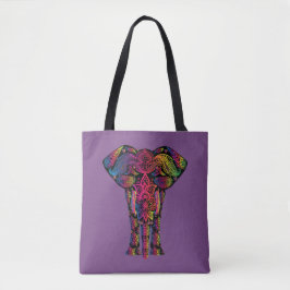Bolsa Tote Caminhada do elefante