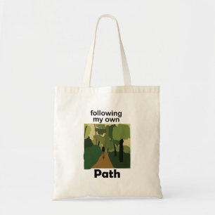 Bolsa Tote Caminhada Seguindo Meu Próprio Caminho Wanderlust