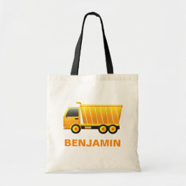 Bolsa Tote Caminhão de Construção para Crianças