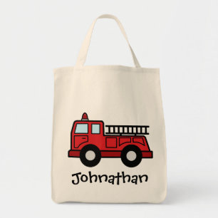 Bolsa Tote Caminhão do veículo da emergência do Firetruck do