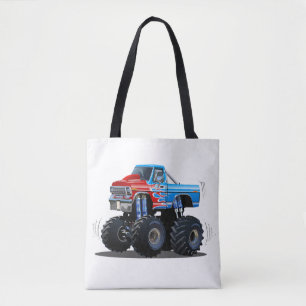 Bolsa Tote Caminhão monstro de cartum
