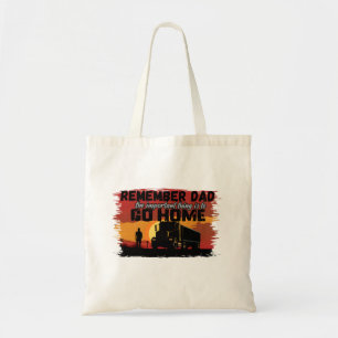 Bolsa Tote Caminhão Pai Viagem Rodoviária Viagem Família Amor
