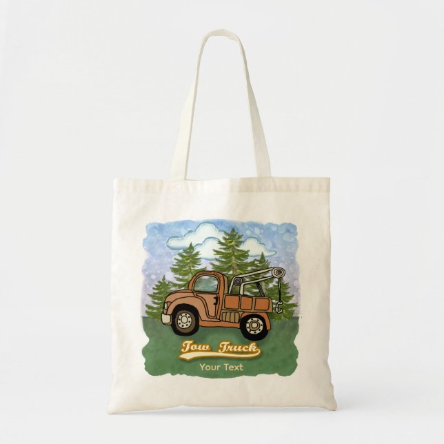 Bolsa Tote Caminhão Reboque Antigo Clássico (Frente)