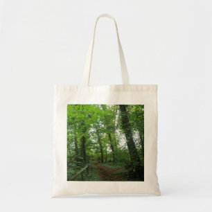 Bolsa Tote Caminho através do Saco Floresta Verde