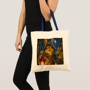 Bolsa Tote Caminho da Floresta Antiga, Coelho