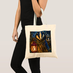 Bolsa Tote Caminho da Floresta Antiga, Texugo