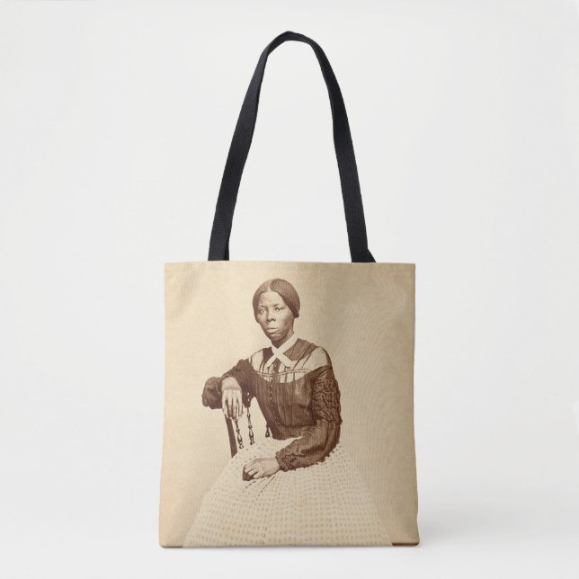 Bolsa Tote Caminho de Ferro Subterrâneo Harriet Tubman (Frente)