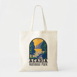 Bolsa Tote Caminho do Oceano Bar do Parque Nacional Acadia