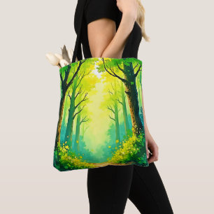 Bolsa Tote Caminho Florestal Ensolarado