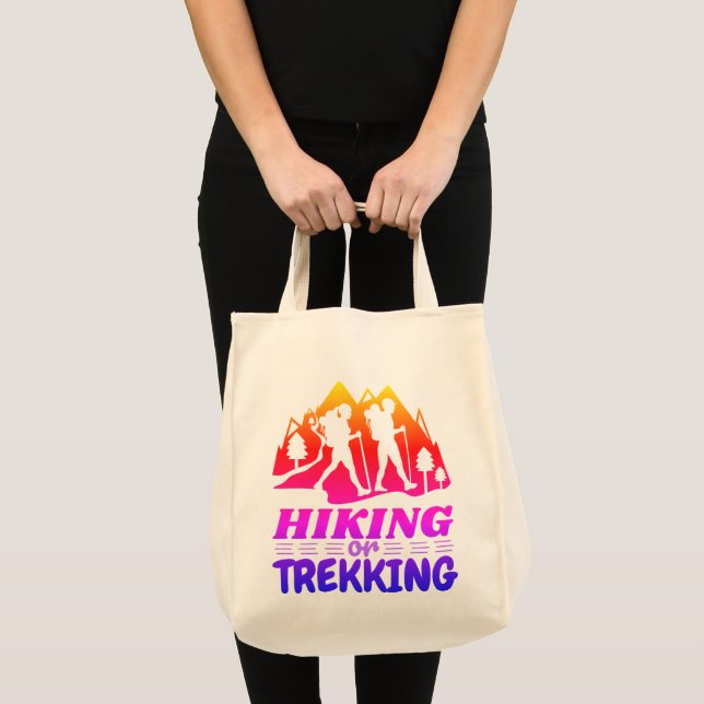 Bolsa Tote Caminho ou Trekking (Frente (produto))