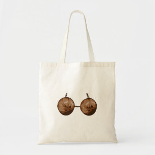 Bolsa Tote Camisa de Custo de Halloween de Sutiã Coco de Verã