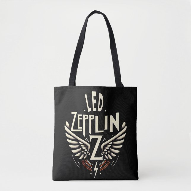 Bolsa Tote camisa do led zepplin (Frente)